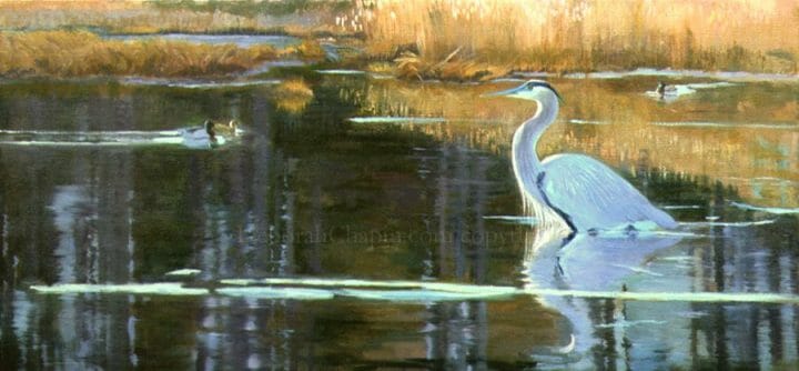 Chesapeake Plein Air, Tranquility by Deborah Chapin