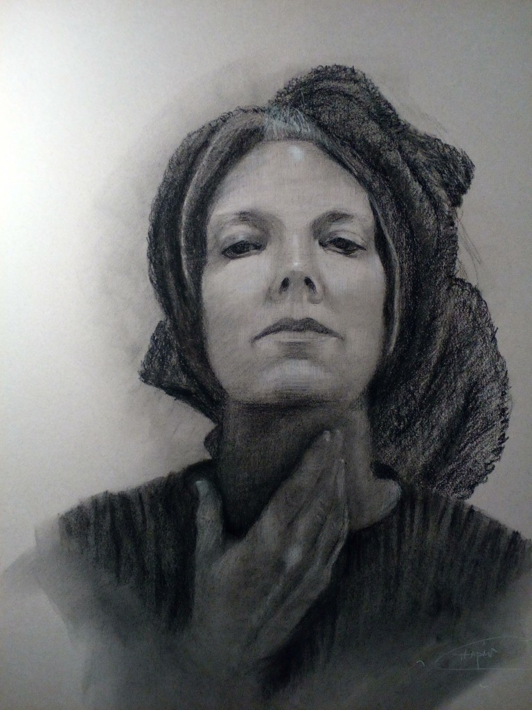 #charcoaldrawing, self portait , “In Search of Self” 19.5×25 charcoal on Canson, Self Portrait Deborah Chapin #charcoaldrawing, self portait , “In Search of Self” 19.5×25 charcoal on Canson, Self Portrait Deborah Chapin