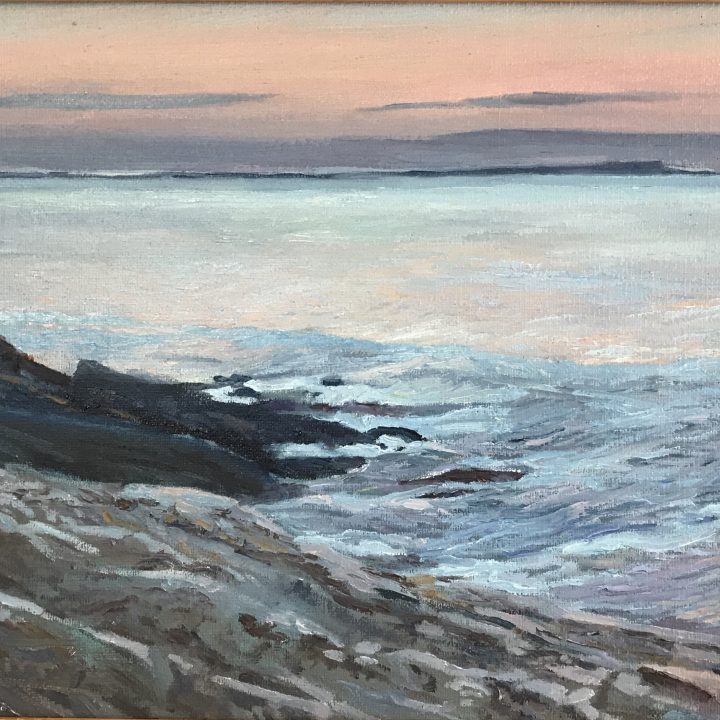 Morning Light, 12x17 oil on linen canvas, Deborah Chapin