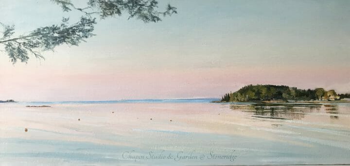 Summertime, Pemaquid Harbor Art, Midcoast Maine, by Deborah Chapin