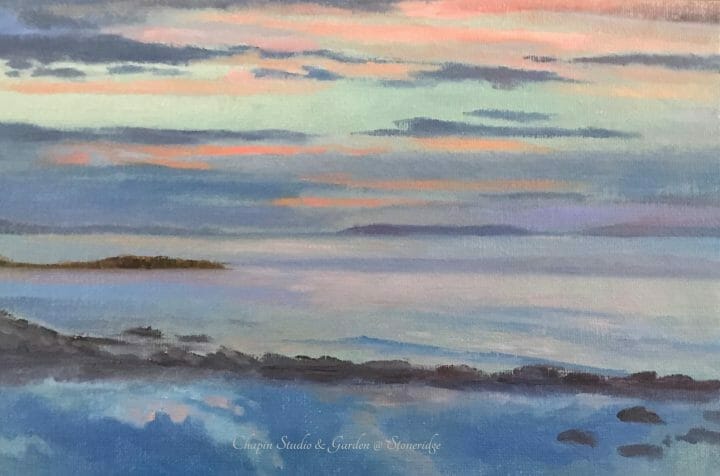 Seascapes by Deborah Chapin, “First Light”