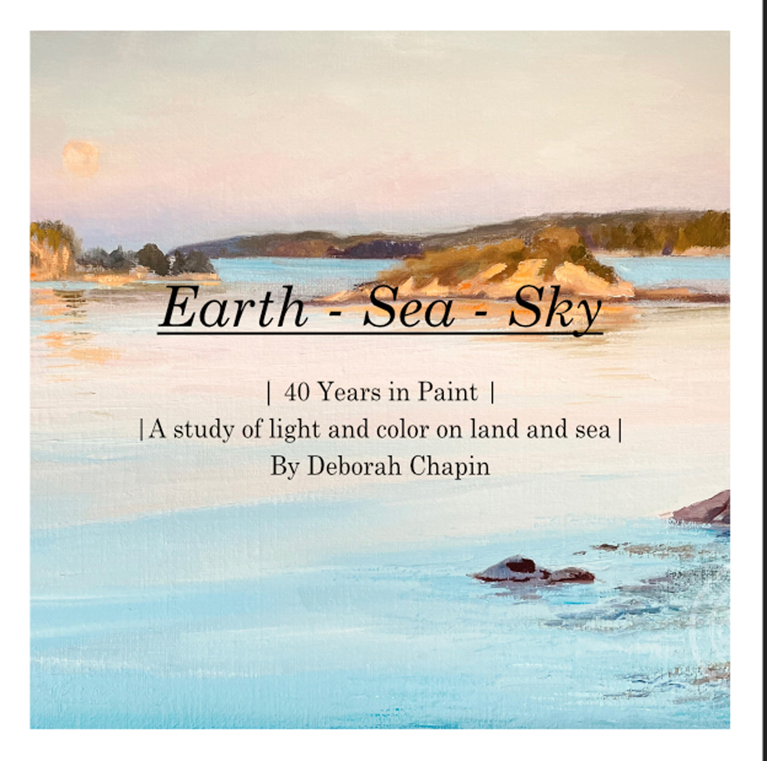 %%title%%   Earth Sea Sky Coffee Table Book, the Exhibition Catalog and select backstories...